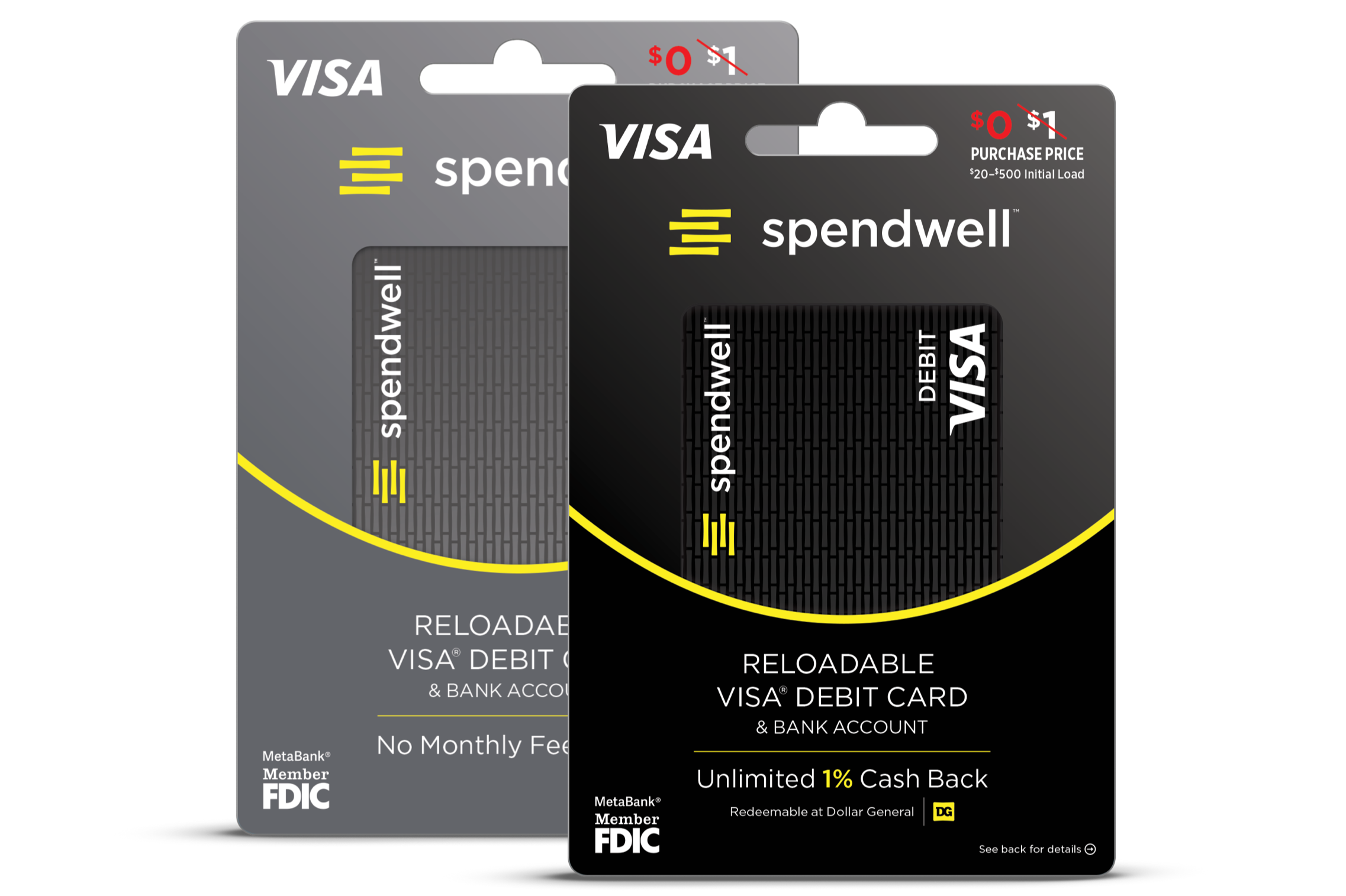 Reloadable Debit Cards | Dollar General Cash Back | Spendwell